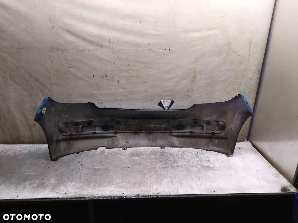 ^ ZDERZAK TYŁ TYLNY PEUGEOT 207 KMU NIEBIESKI - 4