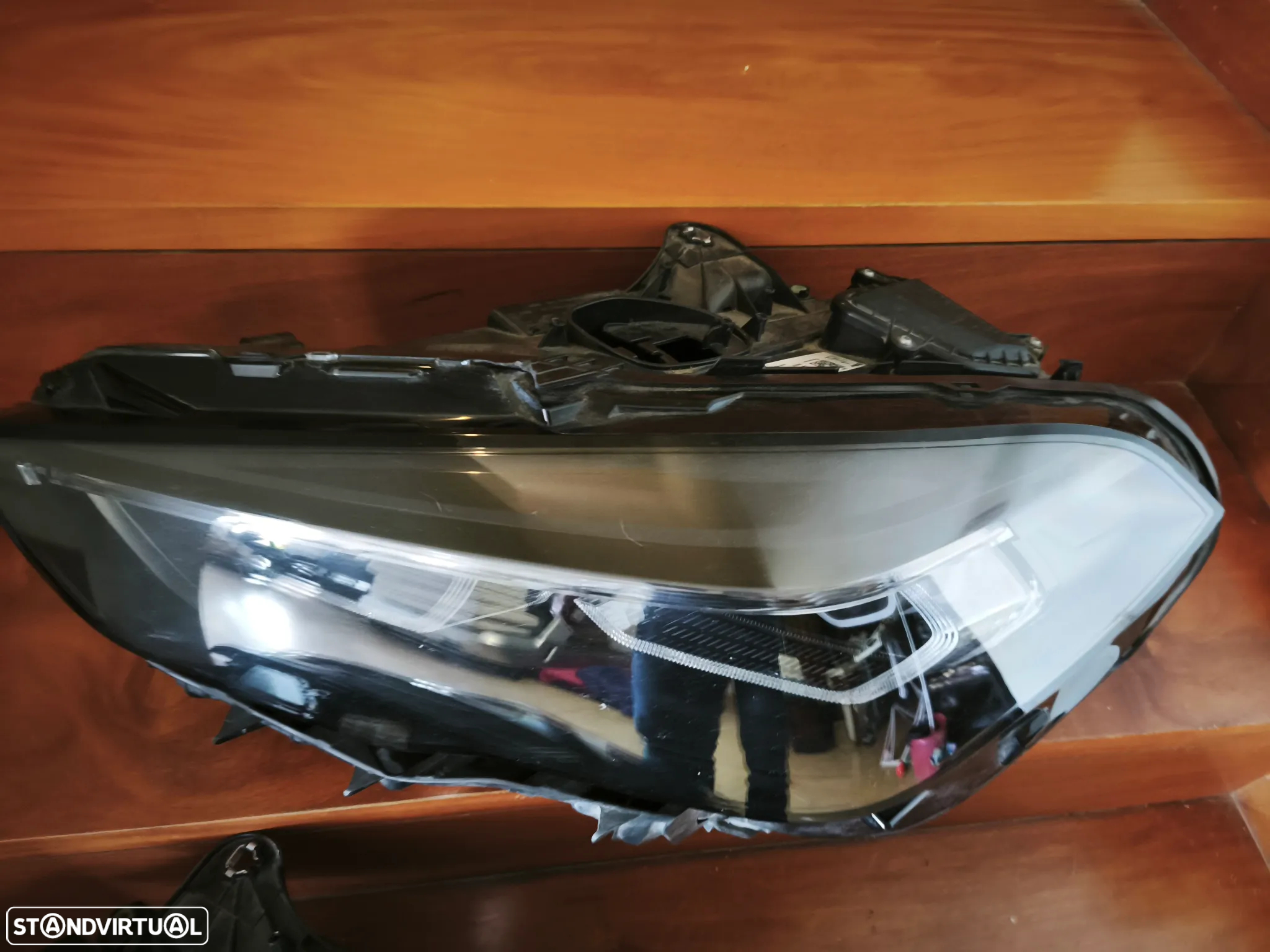 Conjunto de faróis BMW F44 Full Led Adaptativ Shadow line - 2