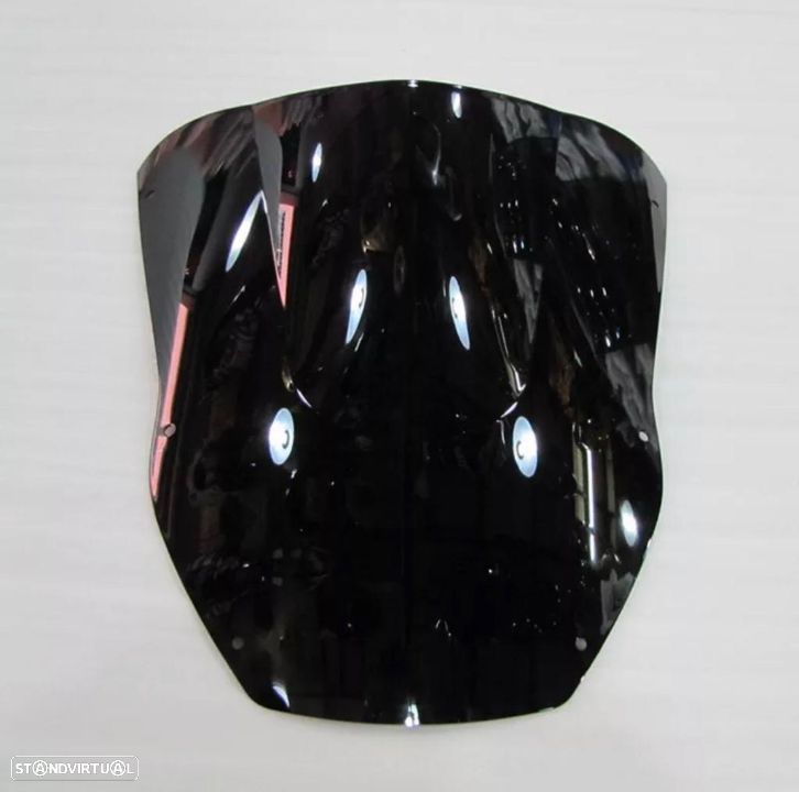 viseira nova kawasaki ninja zx12r ano 2000 ate 2001 zx12 zx-12r   vidro bolha - 2