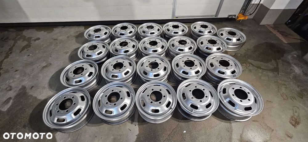 Felgi Stalowe Oryginalne Oem Iveco Daily 15 16 6x125 Oryginał ! - 2