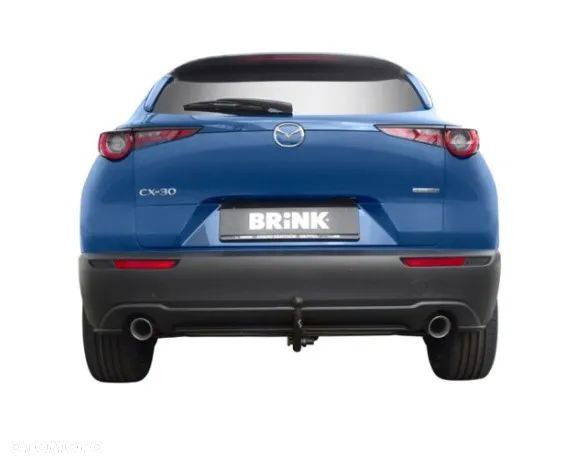 HAK HOLOWNICZY Z KULĄ WYPINANĄ PIONOWO NA KLUCZYK MAZDA CX-30 DM od2019 CX30 - 7
