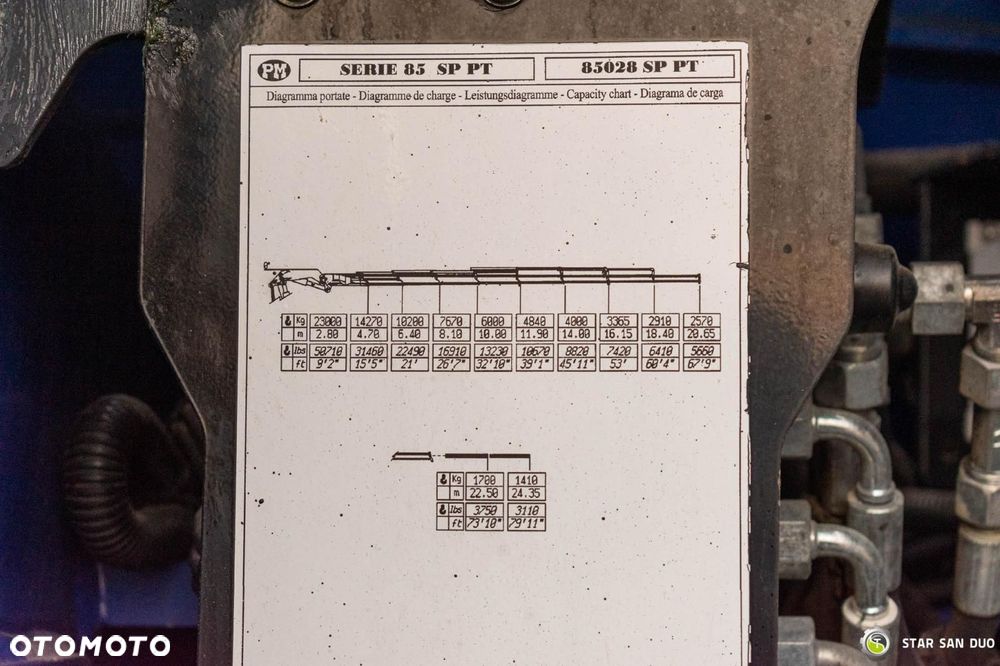 Iveco TRAKKER 450 8x8 PM 85SP HDS Żuraw Wywrotka - 24