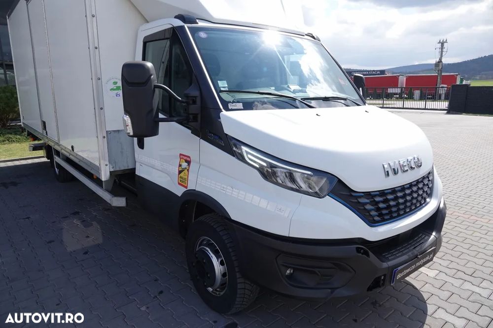 Iveco DAILY 72-NP / CONTAINER 6,2 m / HI-MATIC / ELEVATOR 1.000 KG / RULOU / GVWR 7.200 KG / IMPORTAT - 12