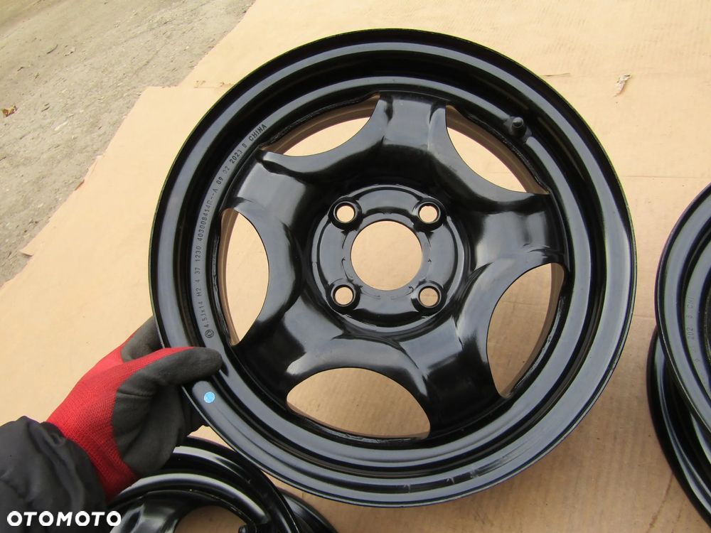 4x Felgi Stalowe 14 DACIA SPRING NISSAN MICRA K12 K13 4,5 j 4x100 ET37 403008414R-A - 12