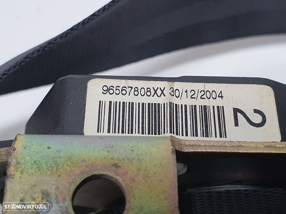 Cinto Tras Esq Citroen C4 I (Lc_) - 5