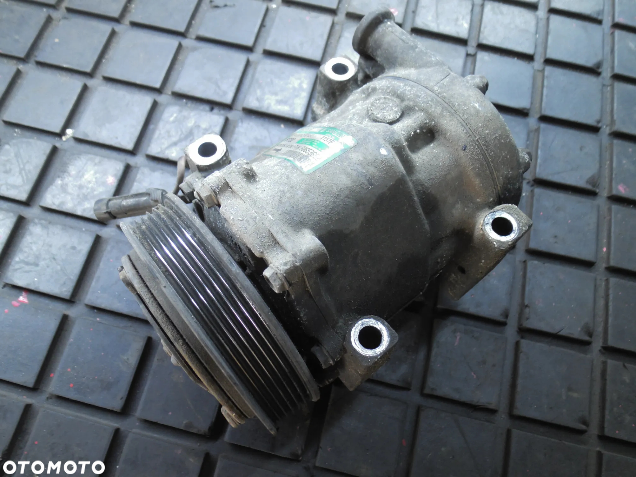 ALFA ROMEO 147 156 1.9JTD KOMPRESOR SPRĘŻARKA KLIMATYZACJI 60653652 SANDEN ORYGINAŁ POSIADAM 4SZT - 6