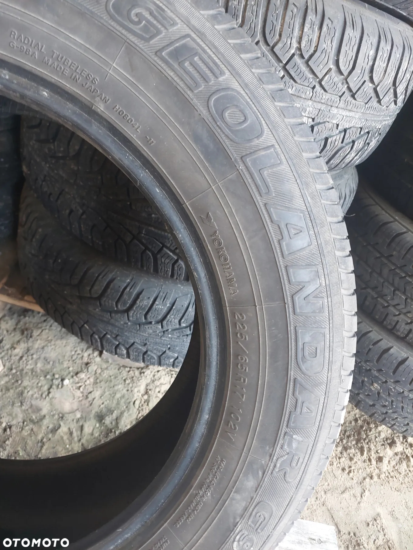 Opony letnie Yokohama Geolandar g98 225/65R17 - 5