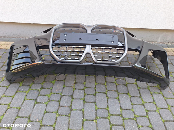 BMW 4 i4 G26 GRAN COUPE M-PAKIET BLACK SAPPHIRE ZDERZAK PRZÓD PRZEDNI 9881896