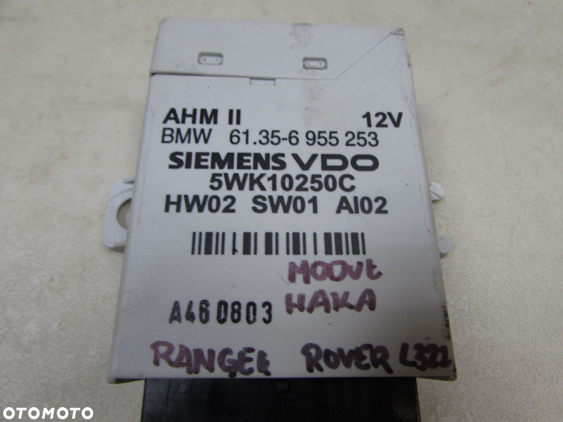 RANGE ROVER III LIFT L322 LAND ROVER 06-09 MODUL STEROWNIK HAKA 6135-6955253 5WK10250C - 5