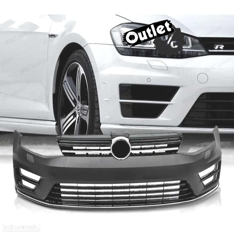 C030162C1 PARA-CHOQUES FRONTAL VOLKSWAGEN VW GOLF 7 12-17 LOOK R - 1
