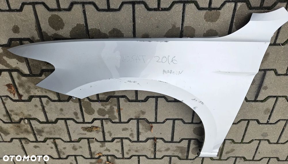 VW Passat B8  błotnik  przód przedni prawy - 5