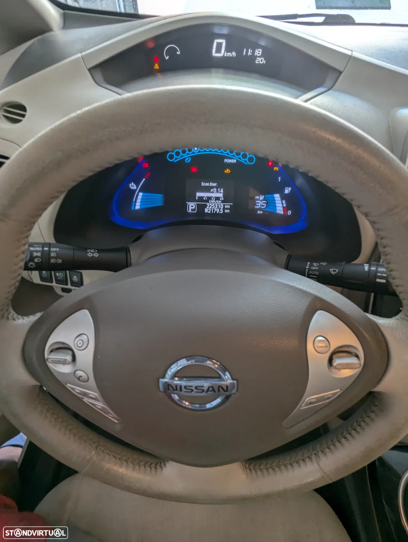 Nissan Leaf 24 kWh (c/ Bateria) Acenta - 13