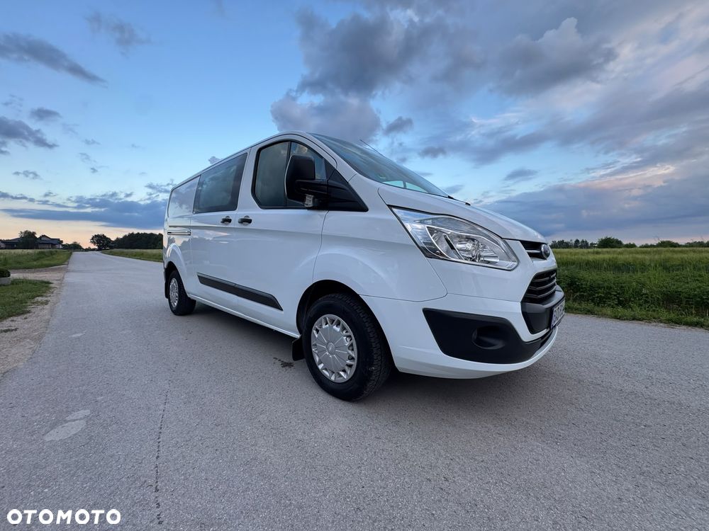 Ford TRANSIT CUSTOM LONG L2H1 Klima Elektryka Dubel Kabina 6os. Tempomat Brygadówka Serwis - 20