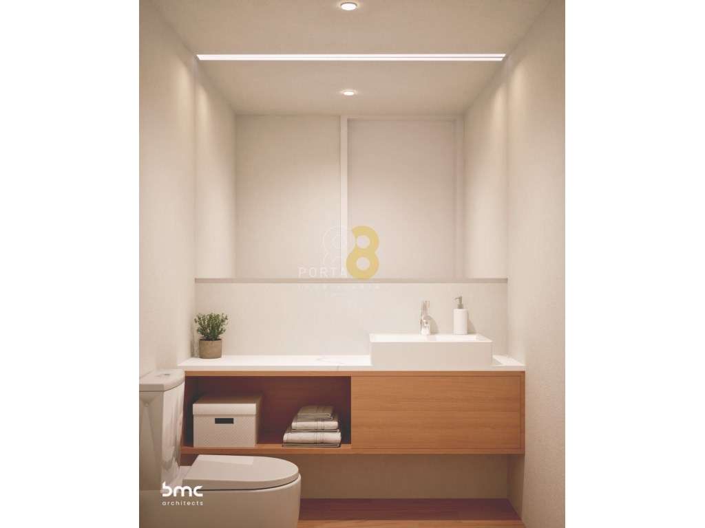 Apartamento T1+1, novo, em Leça do Balio a escasso minutos da Circu... - Grande imagem: 2/40