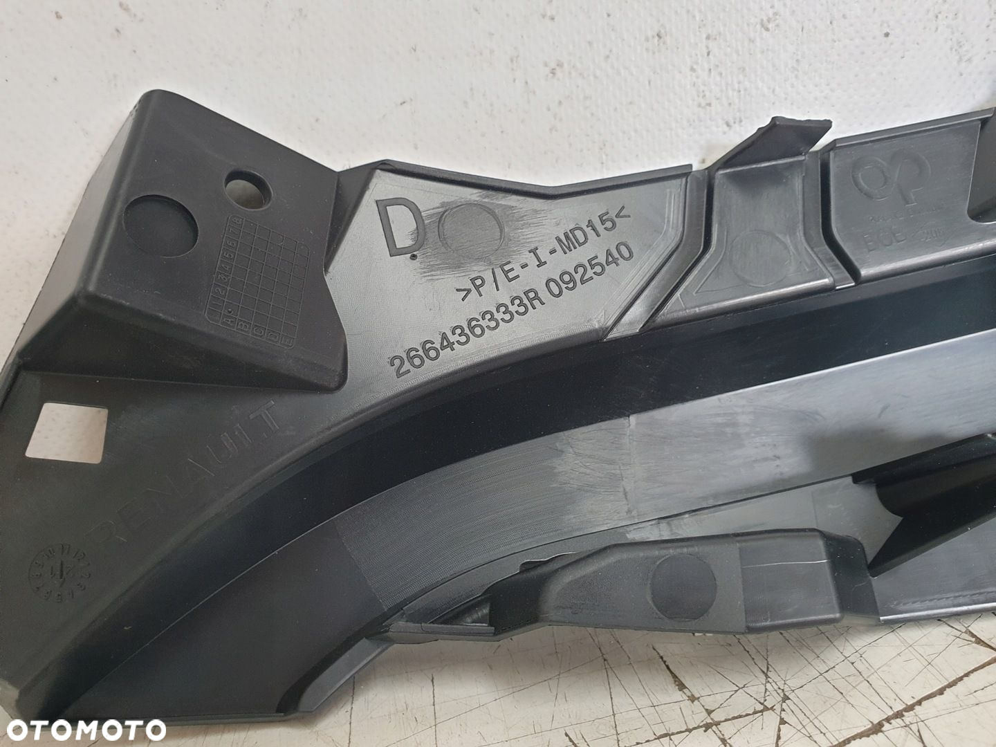 Zaślepka Leda Nakładka Zderzaka Renault OE 266489312R 266436333R - 11