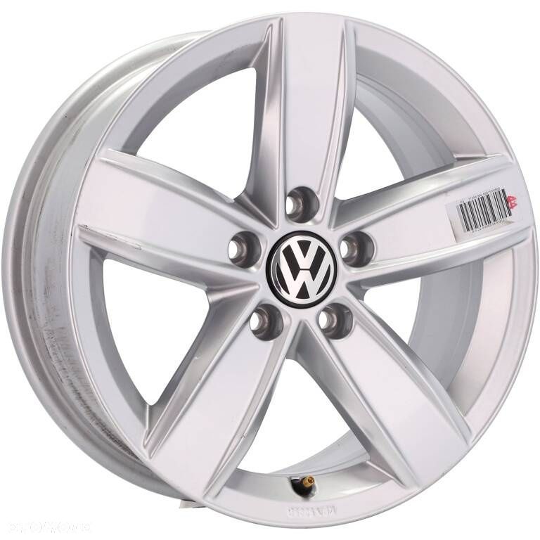 4x OEM Felgi m.in. do VW 16 TUV Caddy Golf 6 7 Passat b6 b7 Sharan T-ROC Tiguan Touran - 7N0071496C - 10