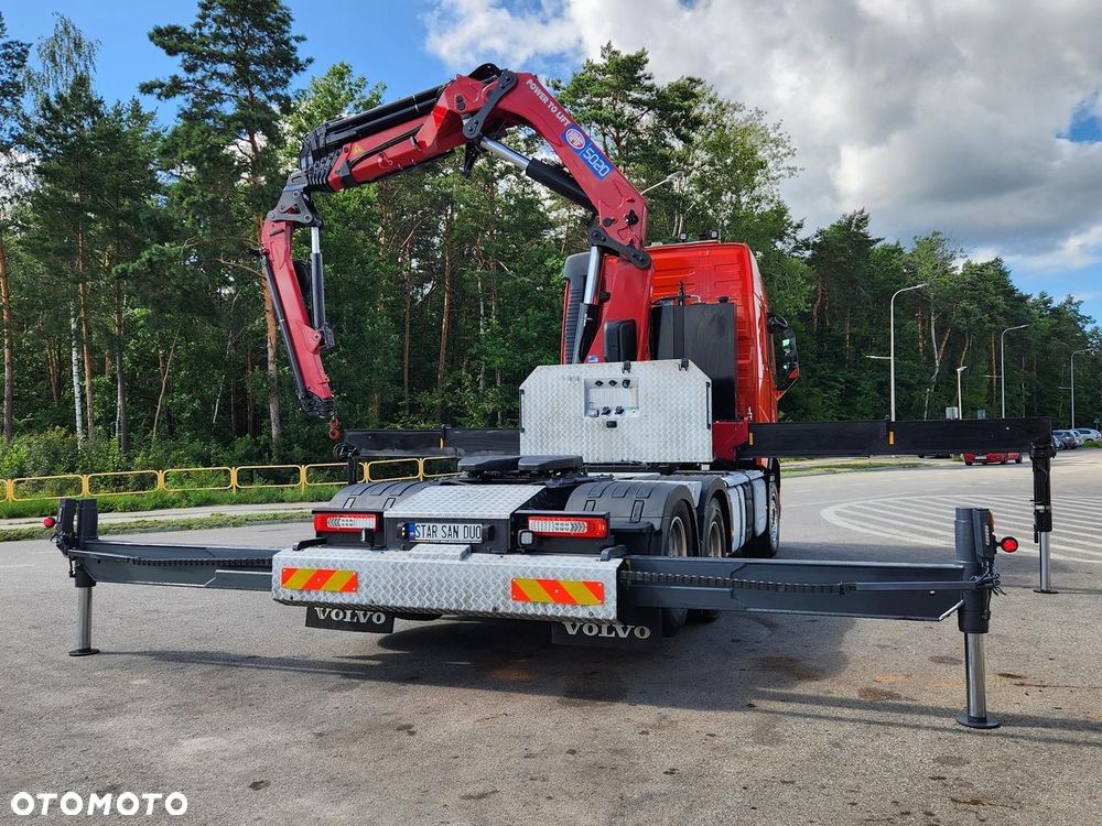 Volvo FH 540 6x2 HMF 5020-K6 Fly Jib HDS Ciągnik Siodło - 14