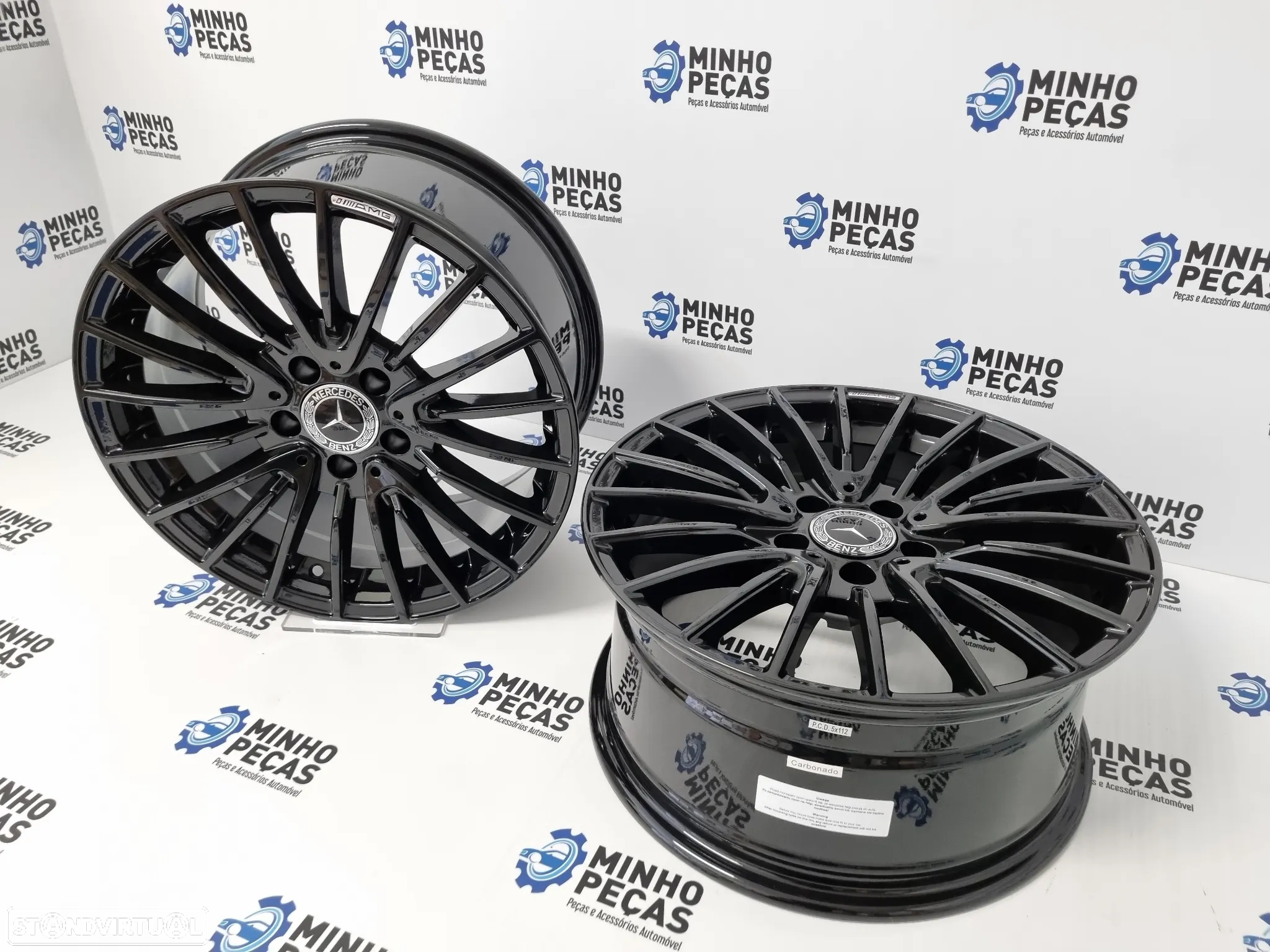 Jantes Mercedes CLS 53 (C257) em 18 Preto Brilho - 5