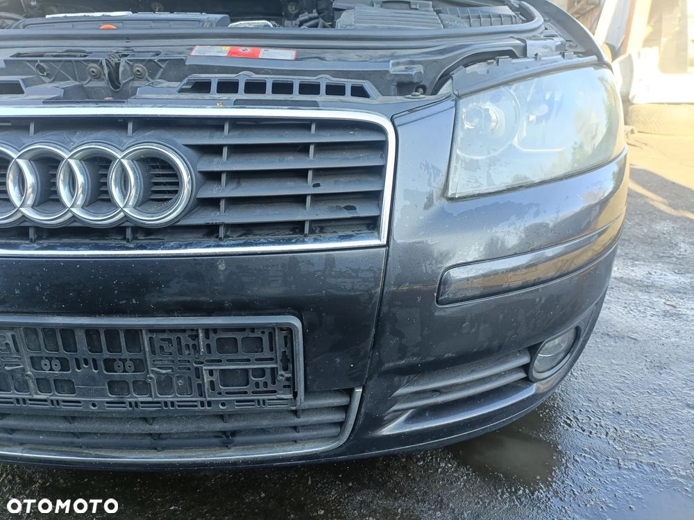 AUDI A3 II 8P 03-08 2003 r. 3D HB LZ7L ZDERZAK PRZÓD PRZEDNI * - 6