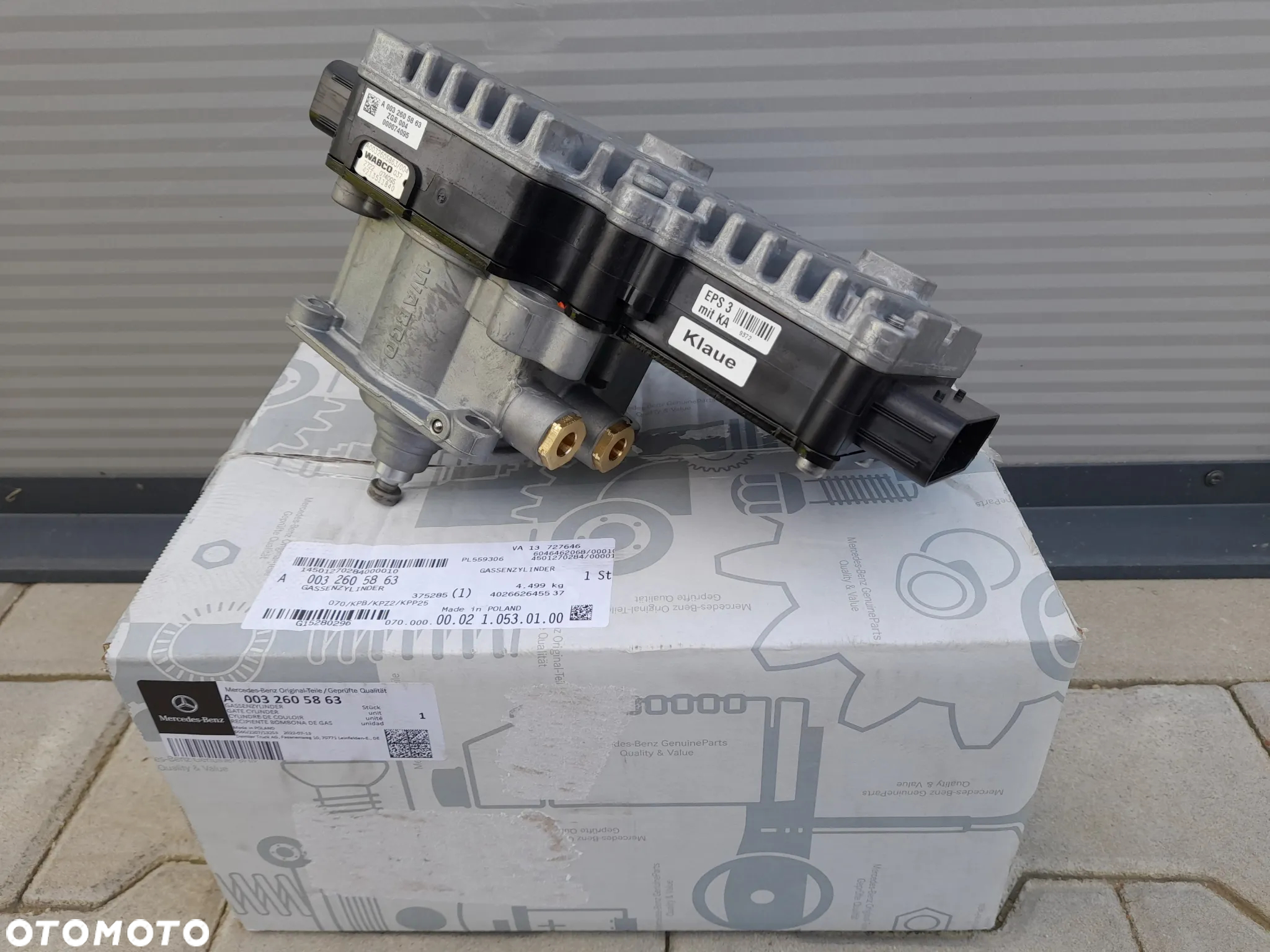 Sterownik skrzyni biegów Actros MP2 MP3 EPS GS - 4