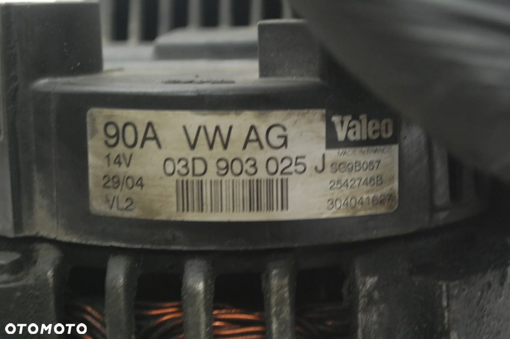 ALTERNATOR VALEON 90A 1.2 1.4 SEAT IBIZA III SKODA VW POLO IV 03D903025J - 5