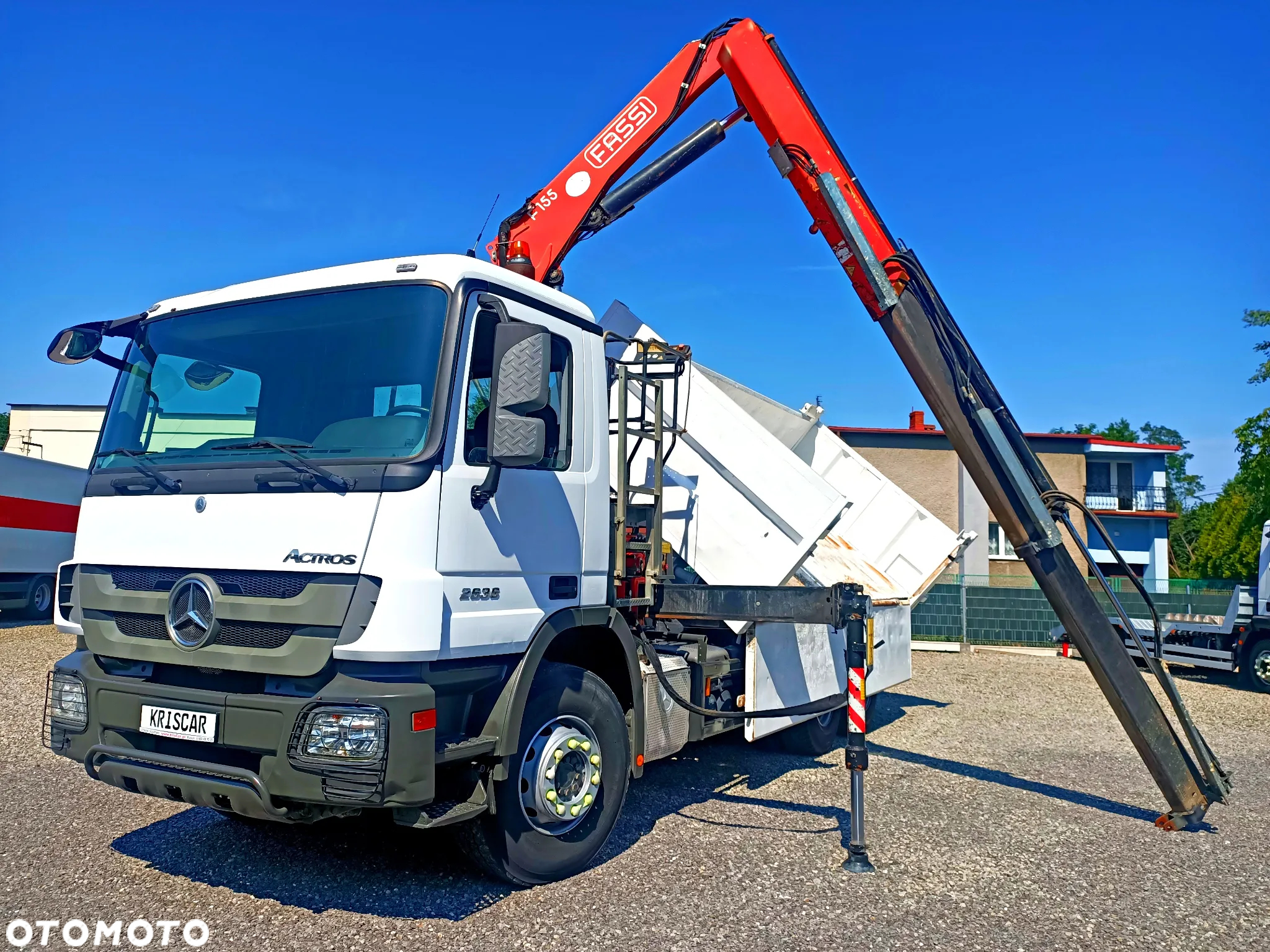 Mercedes-Benz Actros 2636 6x4 HDS Żuraw Dźwig Fassi Wywrotka Hydroburta - 6