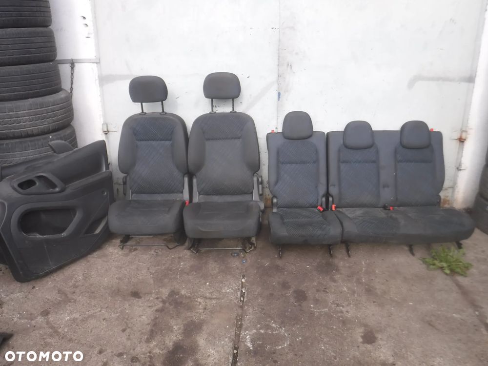 Citroen Berlingo II Peugeot Partner II fotel fotele siedzenia przod tyl Europa - 1