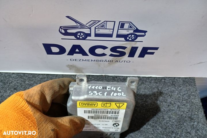 Calculator airbag 0285001458 BMW Seria 3 E46 [1997 - 2003] Coupe 323C - 2