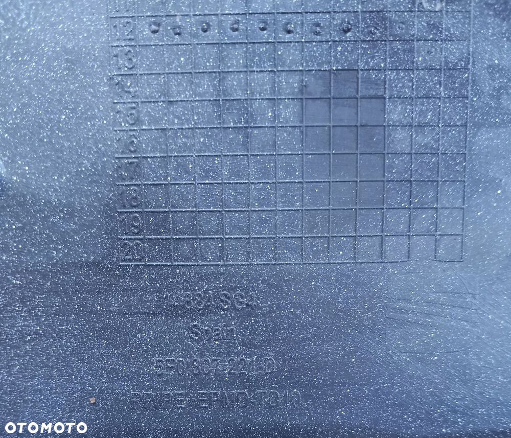 ZDERZAK PRZEDNI PRZÓD SEAT LEON III 5F0807221D NOWY ORYGINALNY - 5