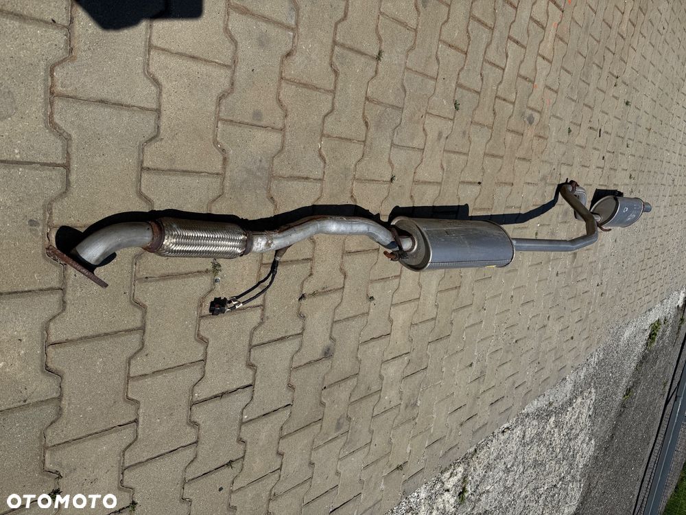 Opel Corsa D,E Tłumik tylny tył środkowy Benzyna - 4