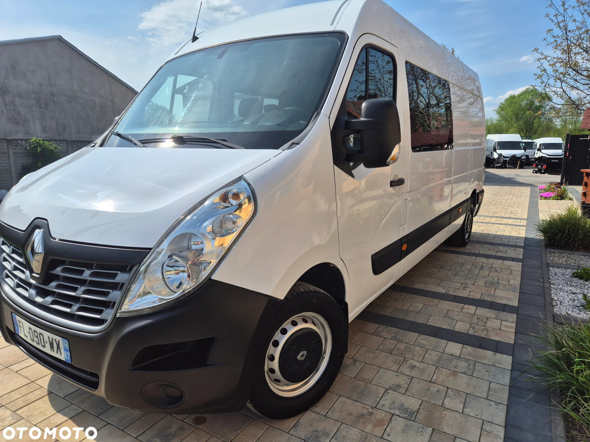 Renault MASTER L3H2 2.3 145KM BRYGADÓWKA 7 OSÓB KLIMA SPROWADZONY NAVI KAMERY - 30