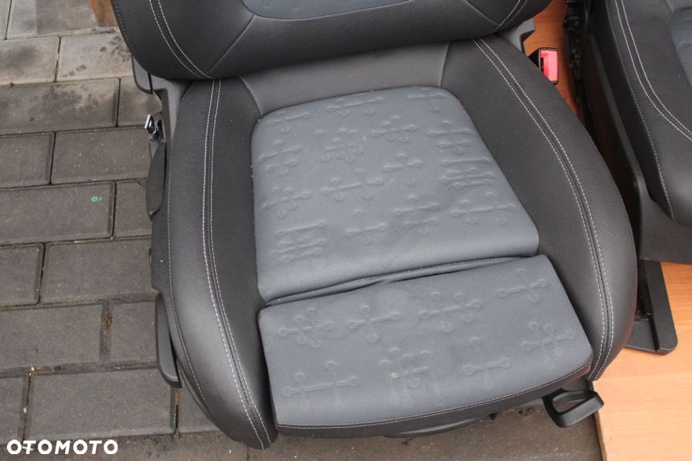 FOTELE TAPICERKA BOCZKI PÓŁSKÓRA OPEL MERIVA B EUROPA - 3