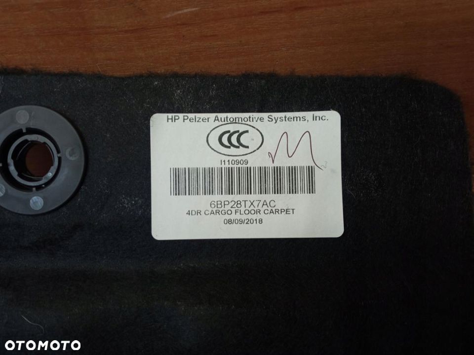 WYKŁADZINA WNĘTRZA JEEP WRANGLER JL IV 6GP28TX7AC - 1