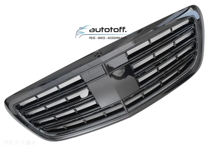 Grila Mercedes S-Class W222 (2013-2020) Black Facelift Design - 2