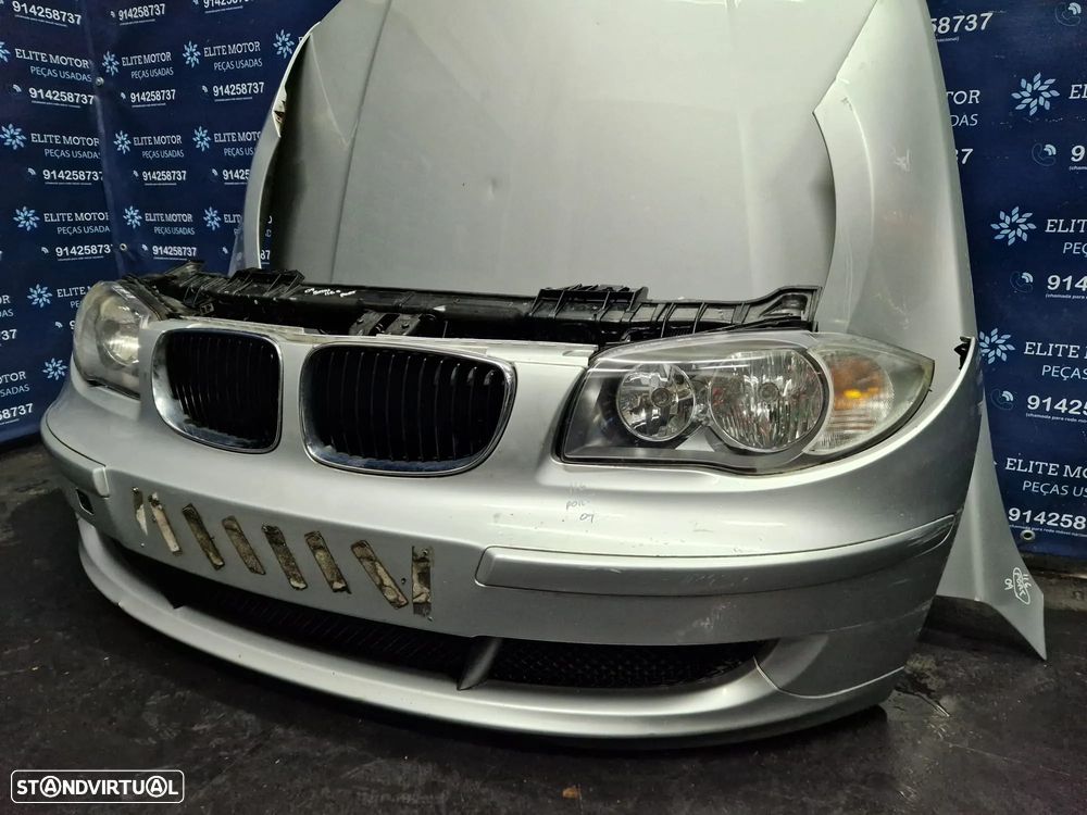 Frente completa usada BMW SERIE 1 LCI E87 E81 116i capot parachoques oticas guardalamas 120d 118d - 4