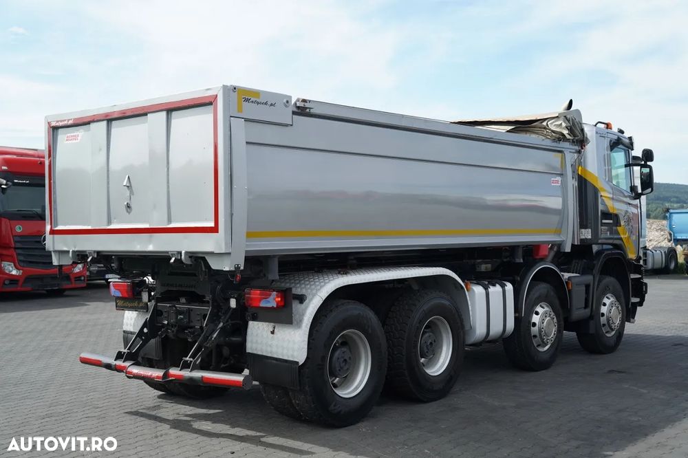 Scania G 440 / 8X4 / BASCULATOR CU 2 LATE / HIDRAULIC LATERAL / CLAPETĂ HIDRAULICĂ / BORDMATIC / CORTINĂ AUTOMATICĂ / AUTOMAT - 15
