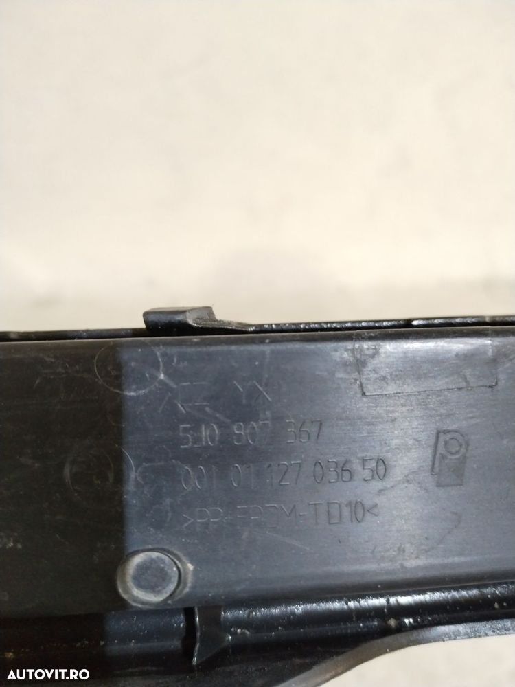 Grila stanga, Skoda Fabia 2, 2007, 2008, 2009, cod origine OE 5J0807367. - 6