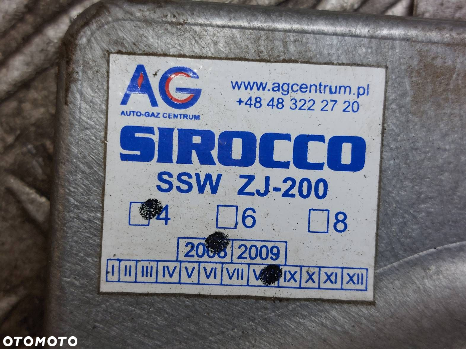 STEROWNIK EMULATOR GAZU 67R-013787 AG SIROCCO SSW ZJ-200 - 2