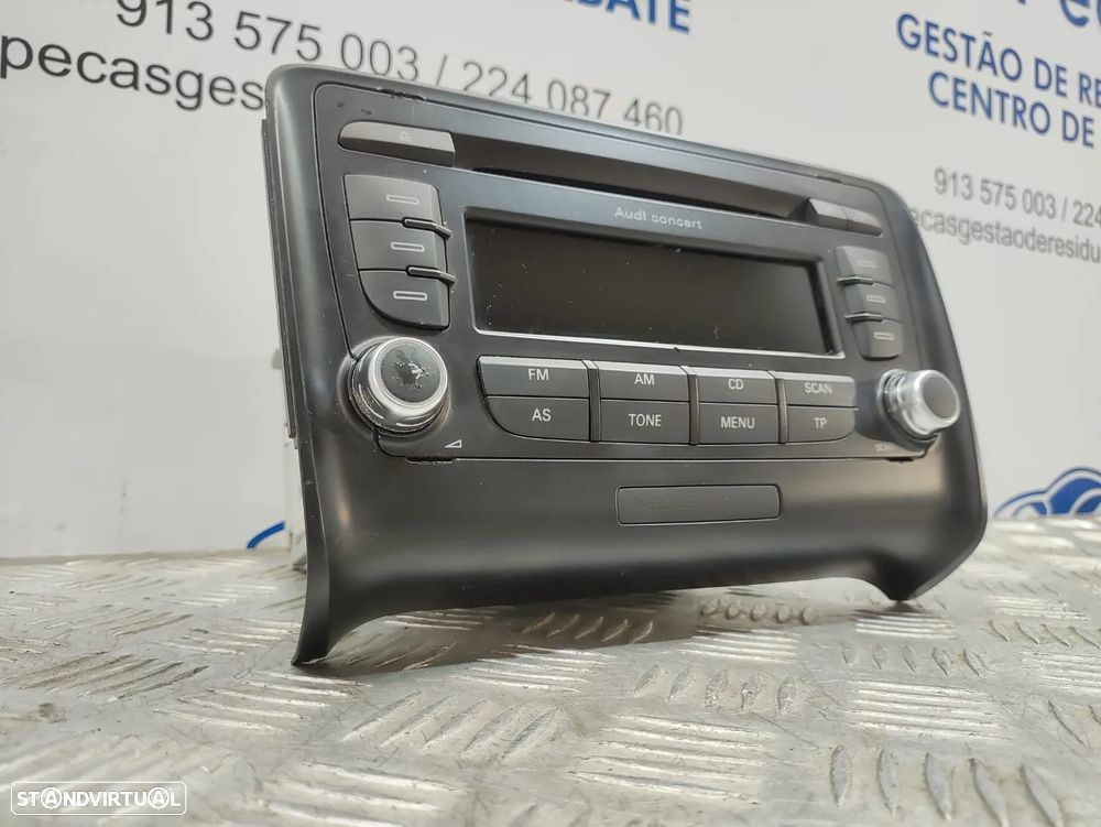 Auto Radio CD Concert Original Audi TT 8J MK2 8J0035186J 2006 - 2014 - 4