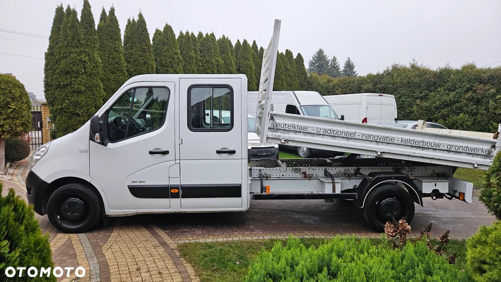 Renault MASTER 2.3 DCI150 KM WYWROTKA KIPER DUBEL KABINA MOVANO DOKA 6 OSÓB SKRZYNIA  KLIMA - 4