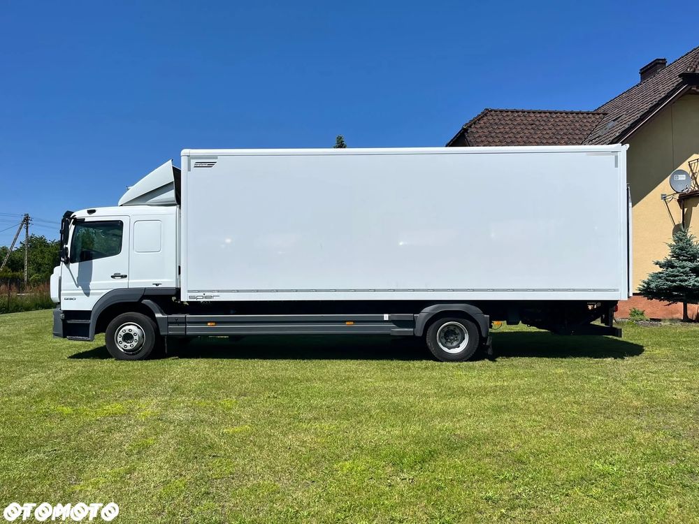 Mercedes-Benz ATEGO 1230L SYPIALKA | KONTENER 7.30 m | 18 PALET | - 9