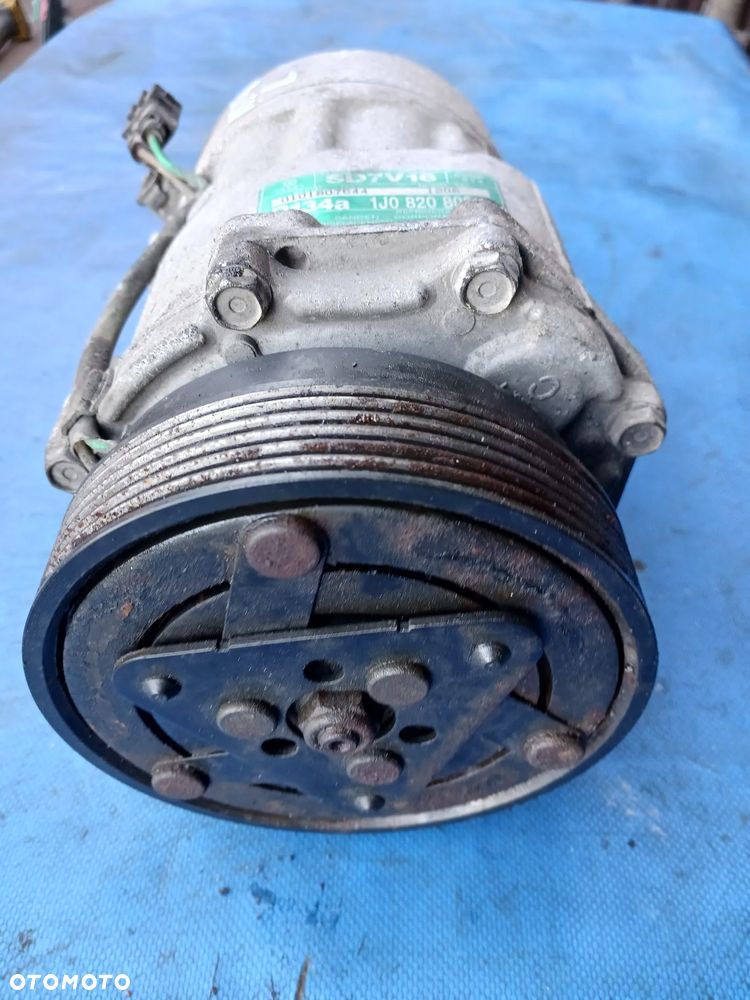 Pompa sprężarka kompresor klimatyzacji 1J0820803A Seat Leon Toledo Alhambra Volkswagen Golf Sharan Audi A3 Skoda Octavia - 3