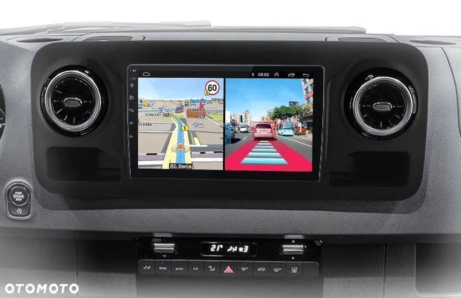 Radio Android do Mercedes-Benz Sprinter 2018 - 2022 1GB 32GB Carplay - 5