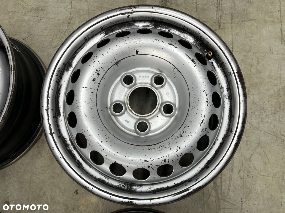 Felgi stalowe VW Transporter T5 T6 2003r.- r16 cali 6,5jx16 ET51 5x120 KOMPLET 7h0601027d - 6