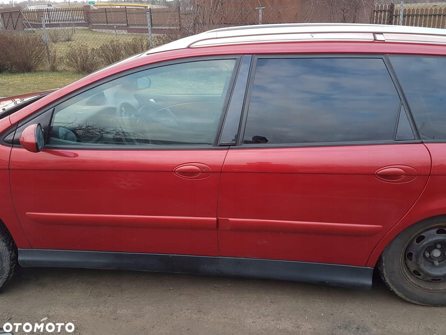 CITROEN C5 01- DRZWI LEWE LEWE TYŁ TYLNE EKQD KOMB - 4
