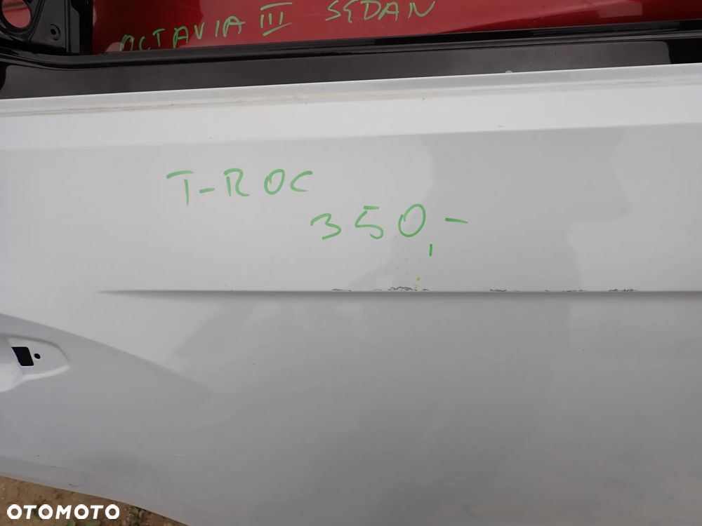 VW T-ROC DRZWI PRAWE TYŁ TYLNE - 3