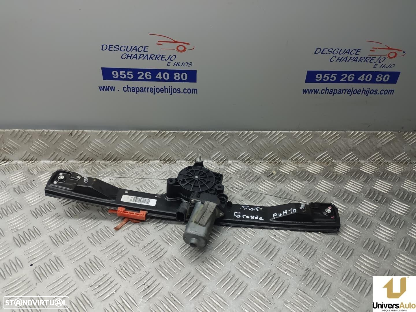 ELEVADOR DE VIDRO FRONTAL ESQUERDO FIAT PUNTO -51786729 - 4