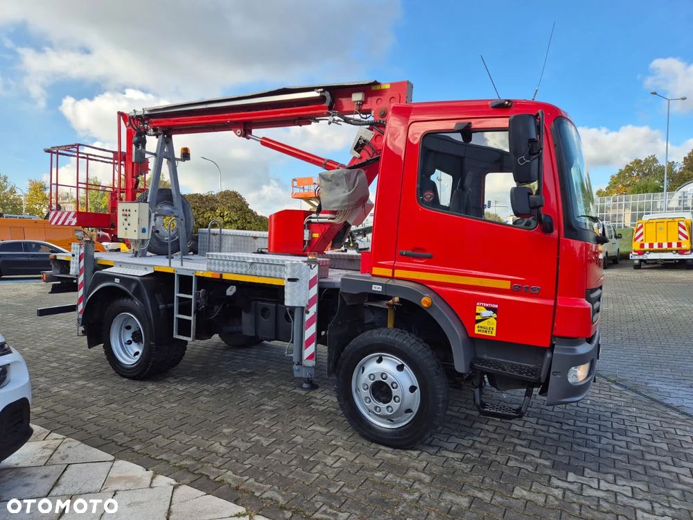 Mercedes-Benz Atego 918 / 4X4 / ZWYŻKA / MAX 18M / 200KG ŁADOWNOŚĆ / STAN BARDZO DOBRY / SERWISOWANY / BEZWYPADKOWY / NISKI PRZEBIEG! - 6