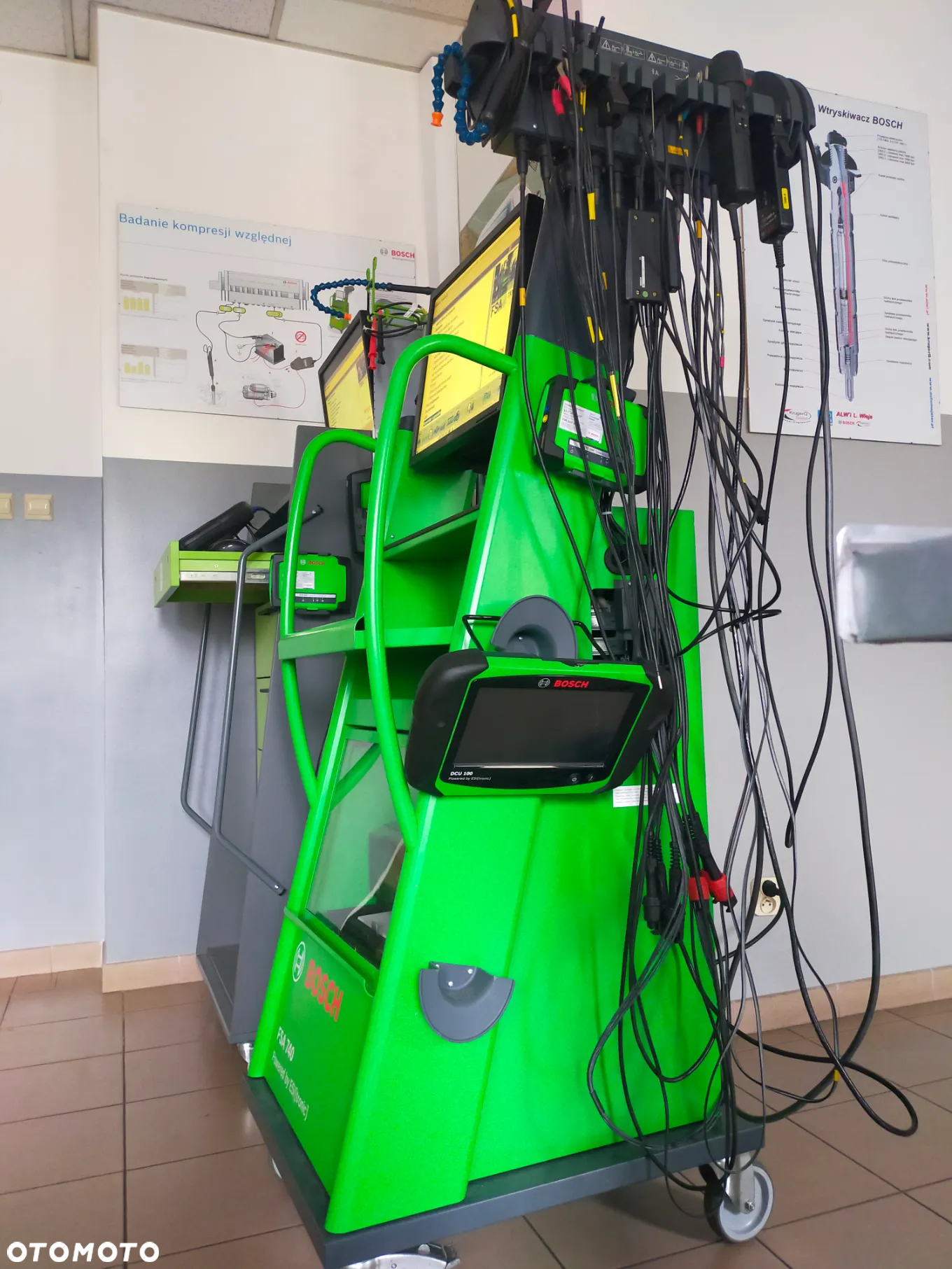 Fsa 760 tester Bosch z Esi Mistrz i Kts 560 zestaw - 11