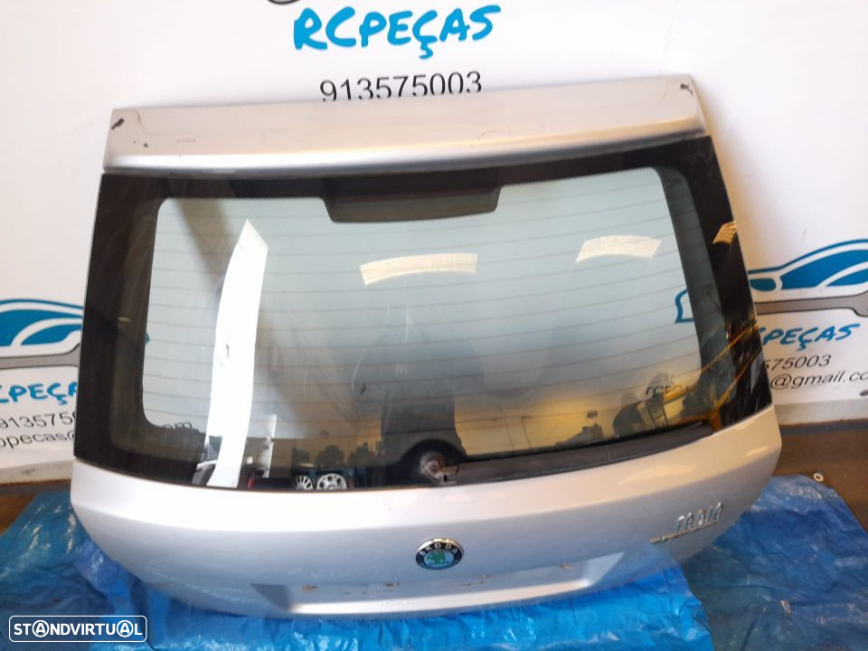 PORTA TAMPA MALA SKODA FABIA 1 I MK1 6Y2 RS VRS 6Y0827023AF 6Y0827023 FECHO PUXADOR VIDRO 3°STOP - 5